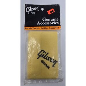 Vintage Gibson Guitar Polish Cloth NOS Sealed + Lot 12 Picks Mixed
